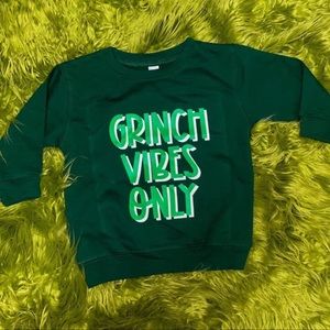 5/6 boutique grinch vibes sweatshirt